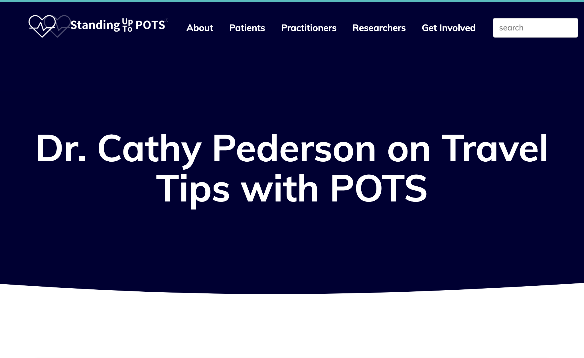 Dr. Cathy Pederson on Travel Tips with POTS