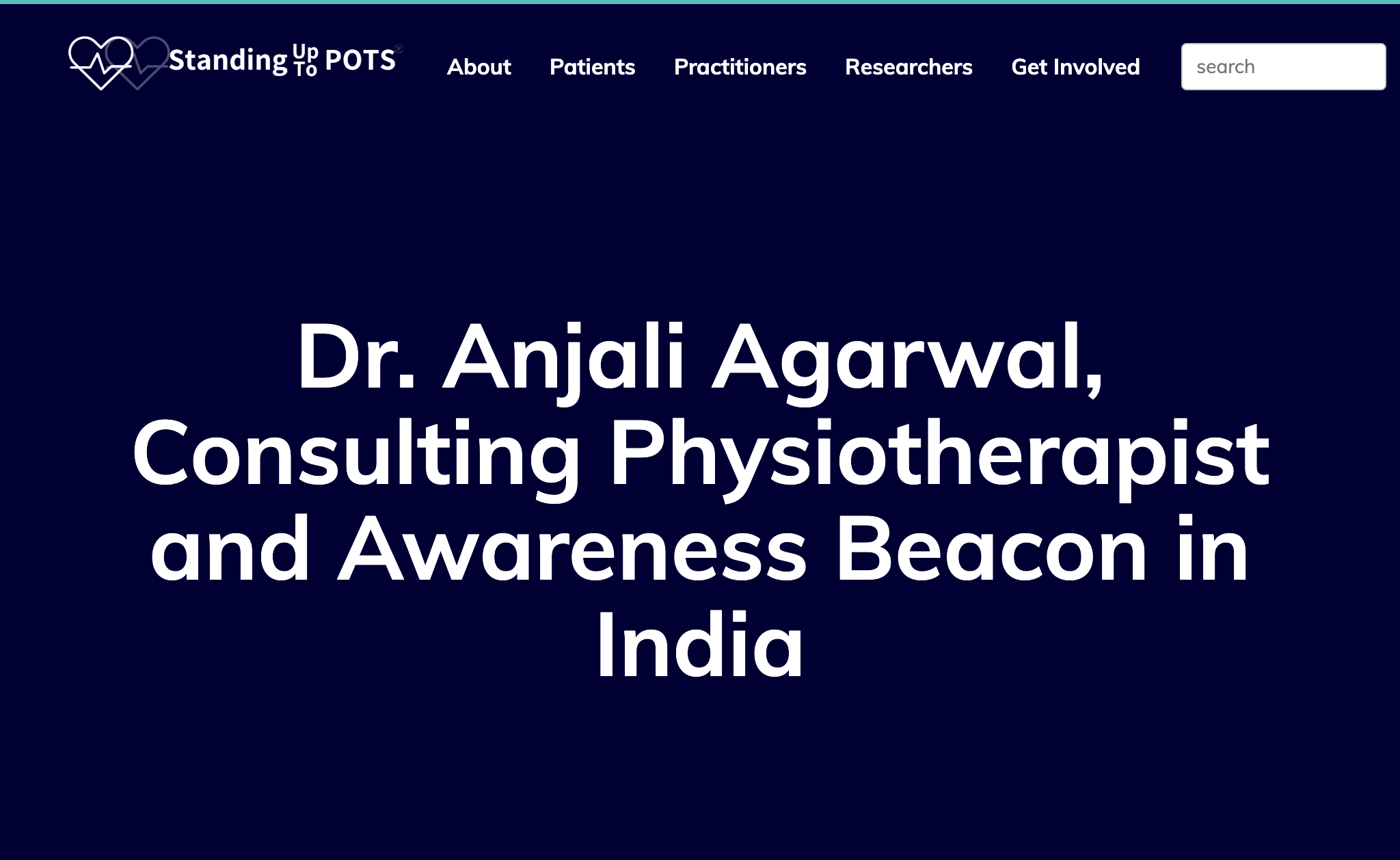 Dr. Anjali Agarwal, Consulting Physiotherapist and Awareness Beacon in India