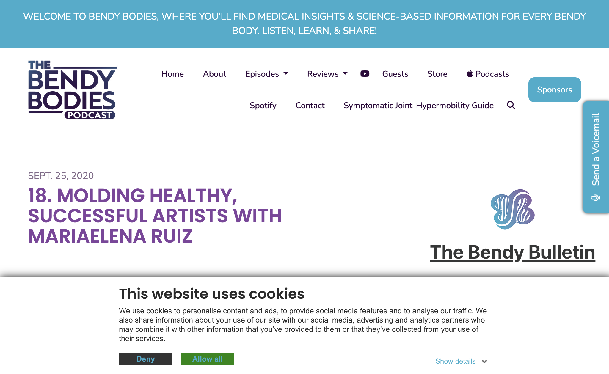 18. Molding Healthy, Successful Artists with Mariaelena Ruiz