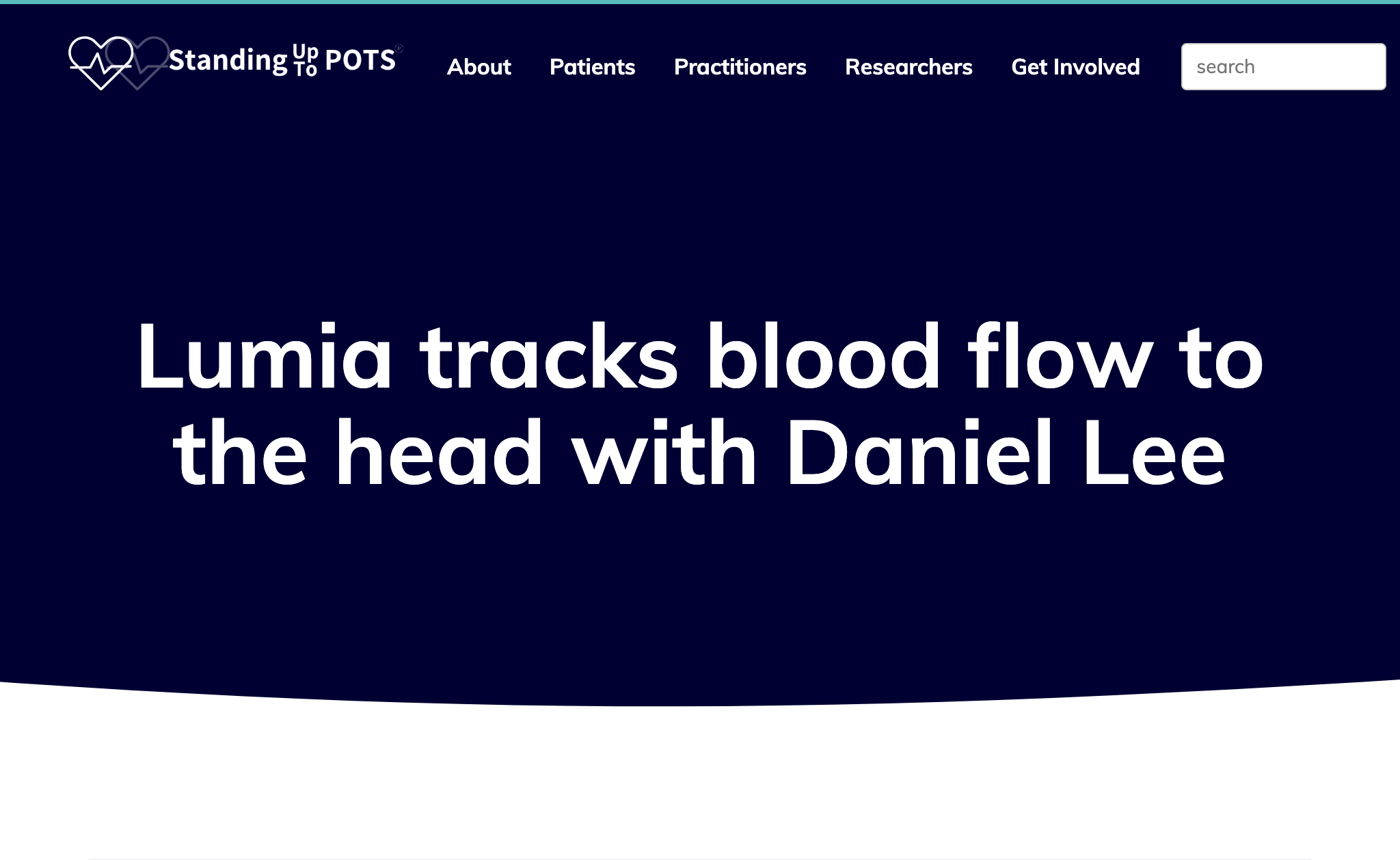 Lumia tracks blood flow to the head with Daniel Lee
