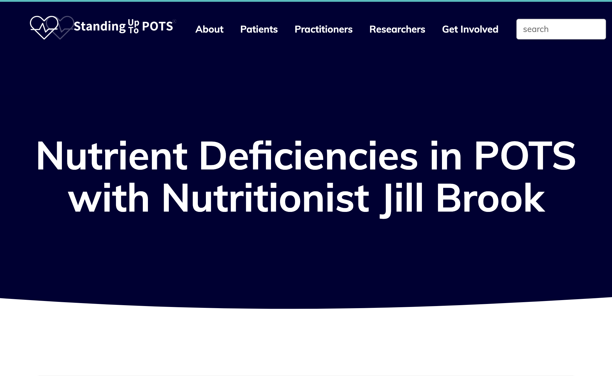 Nutrient Deficiencies in POTS with Nutritionist Jill Brook