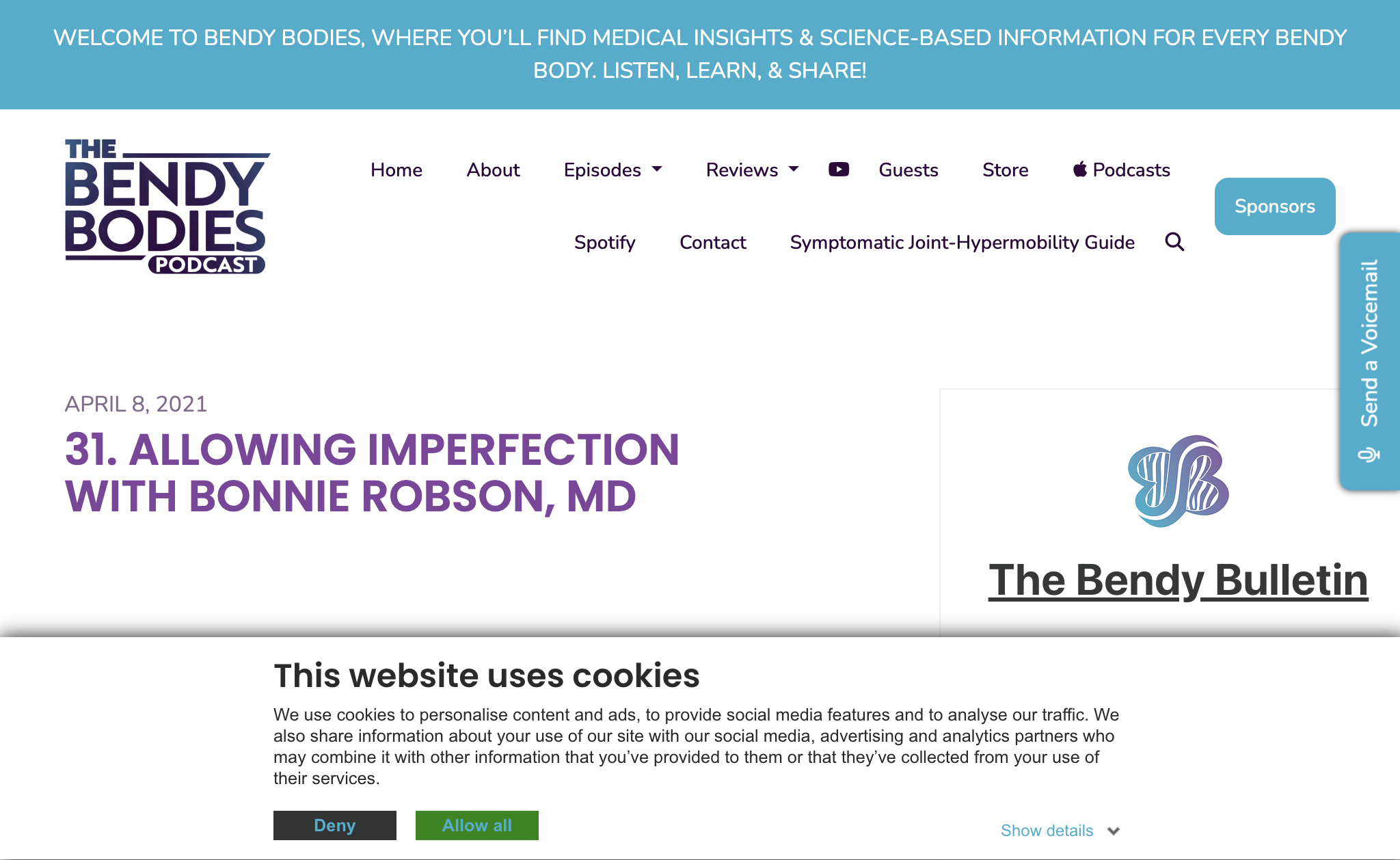 31. Allowing Imperfection with Bonnie Robson, MD