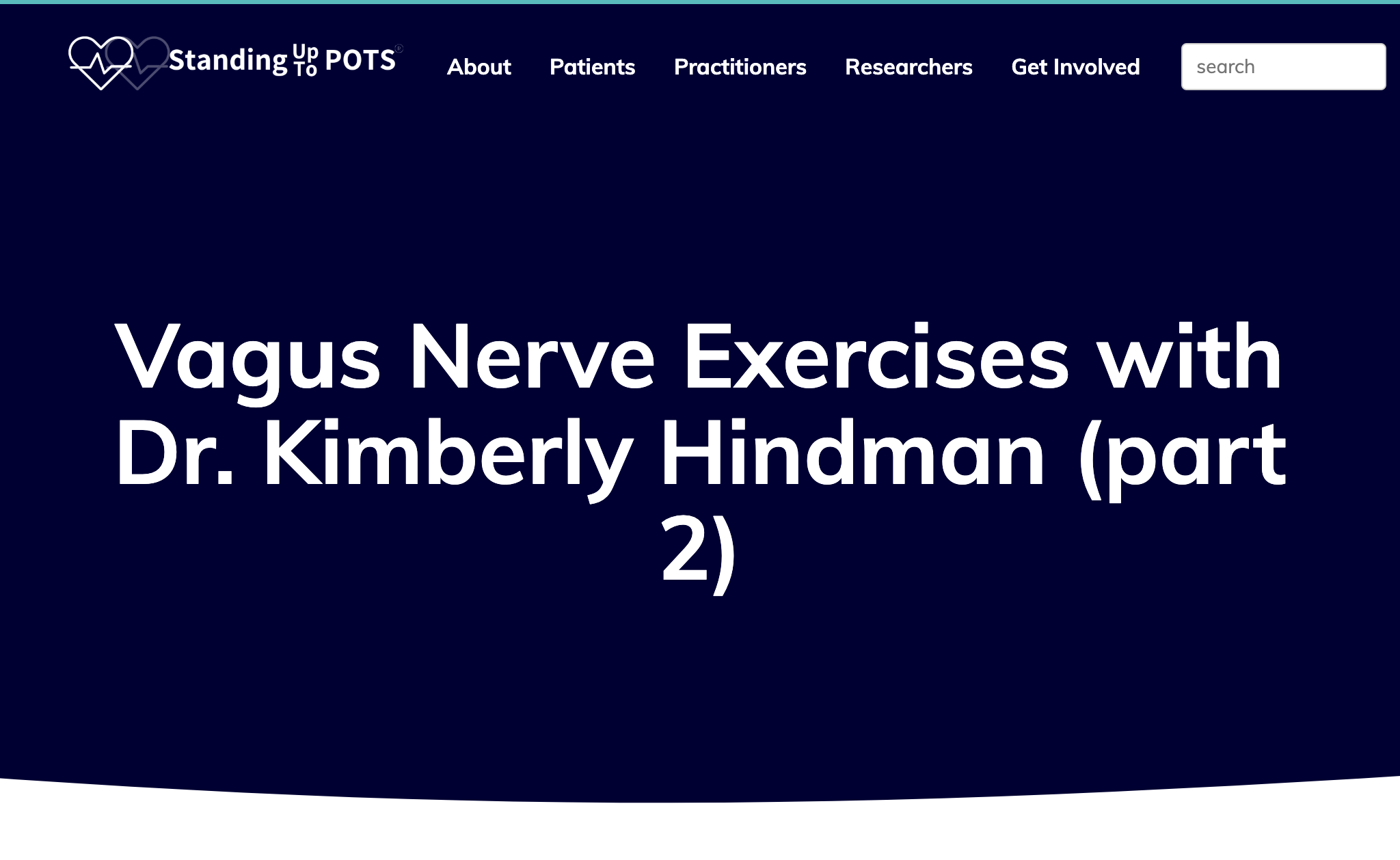 Vagus Nerve Exercises with Dr. Kimberly Hindman (part 2)