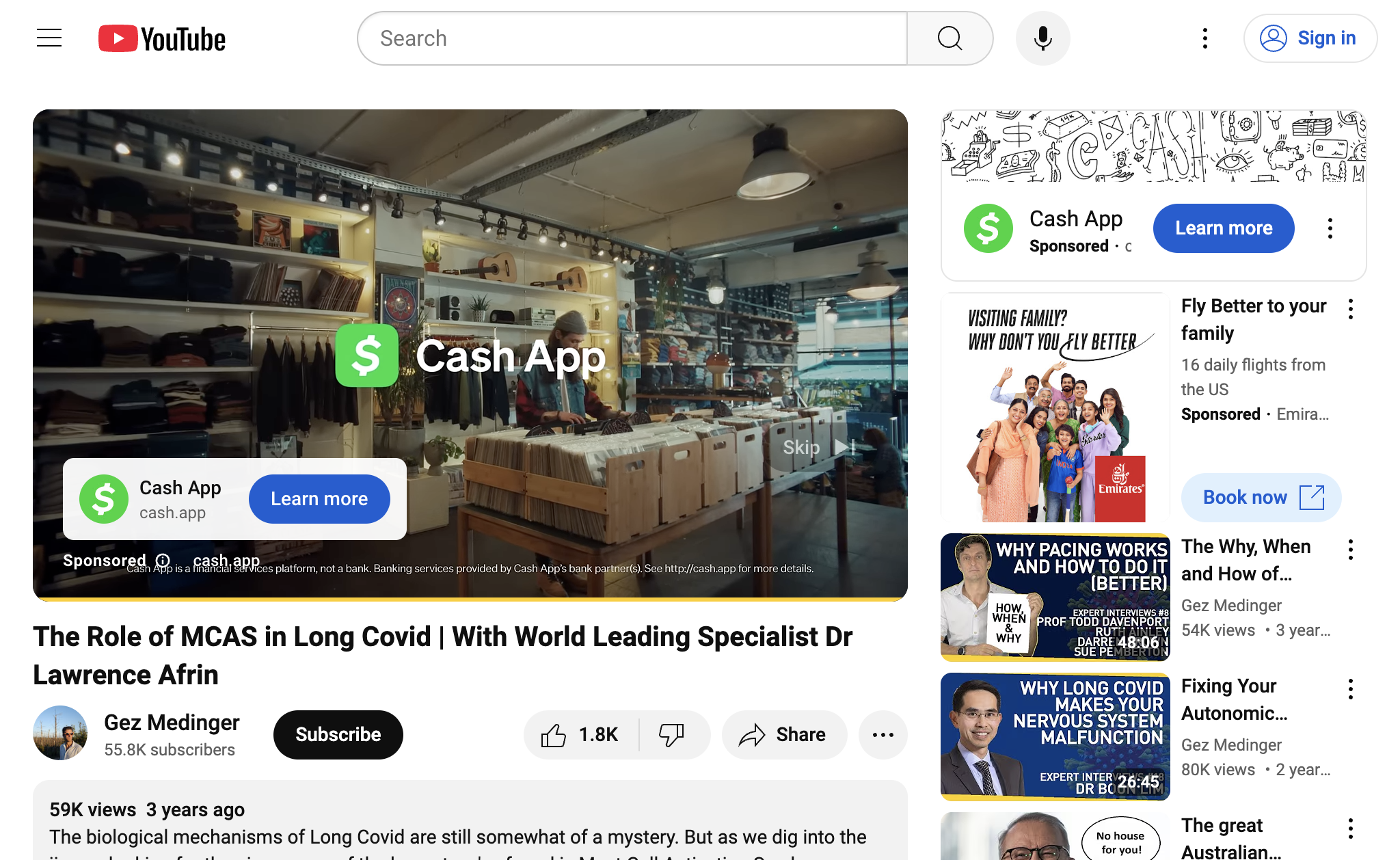 The Role of MCAS in Long Covid | With World Leading Specialist Dr Lawrence Afrin