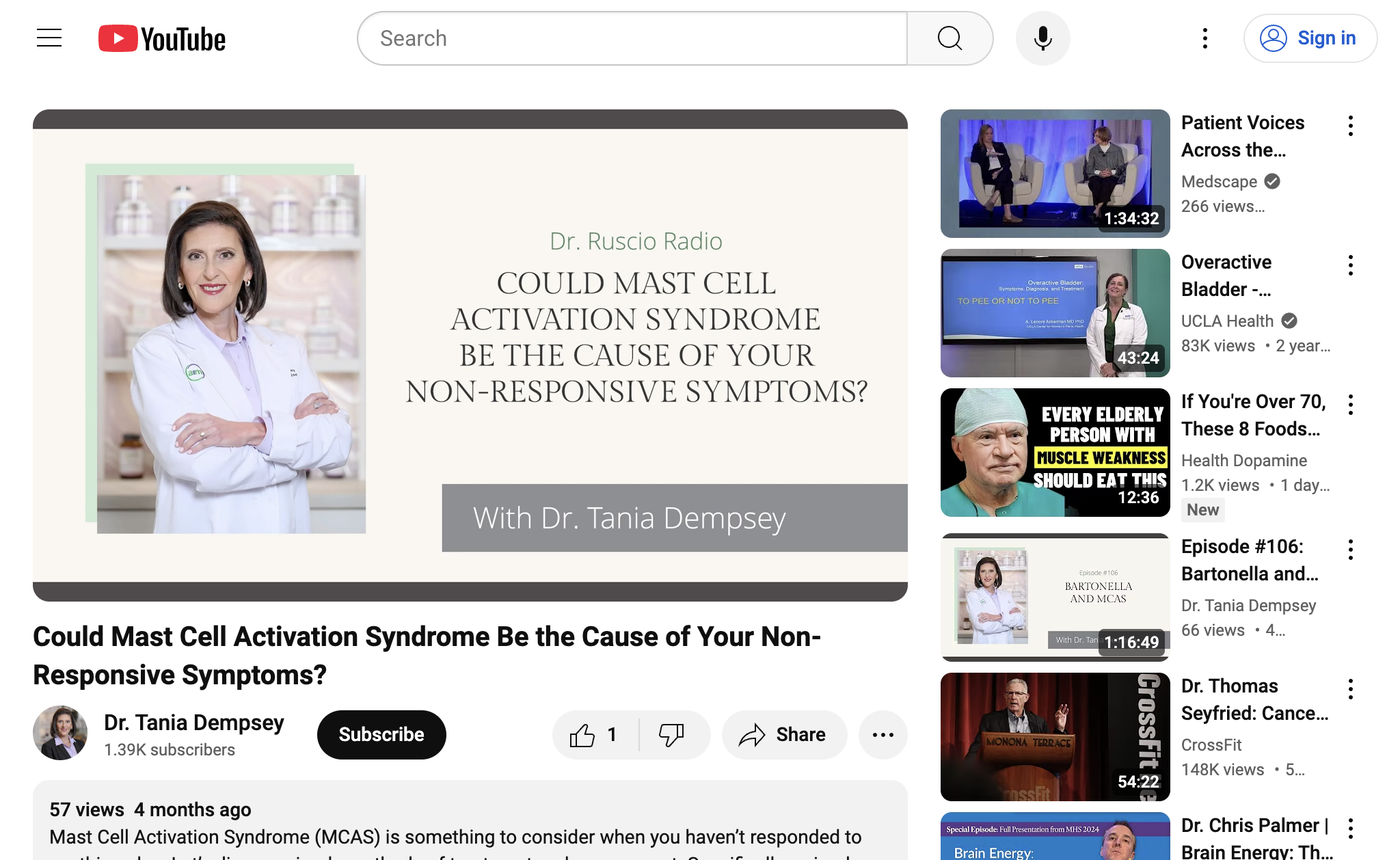 Could Mast Cell Activation Syndrome Be the Cause of Your Non-Responsive Symptoms?