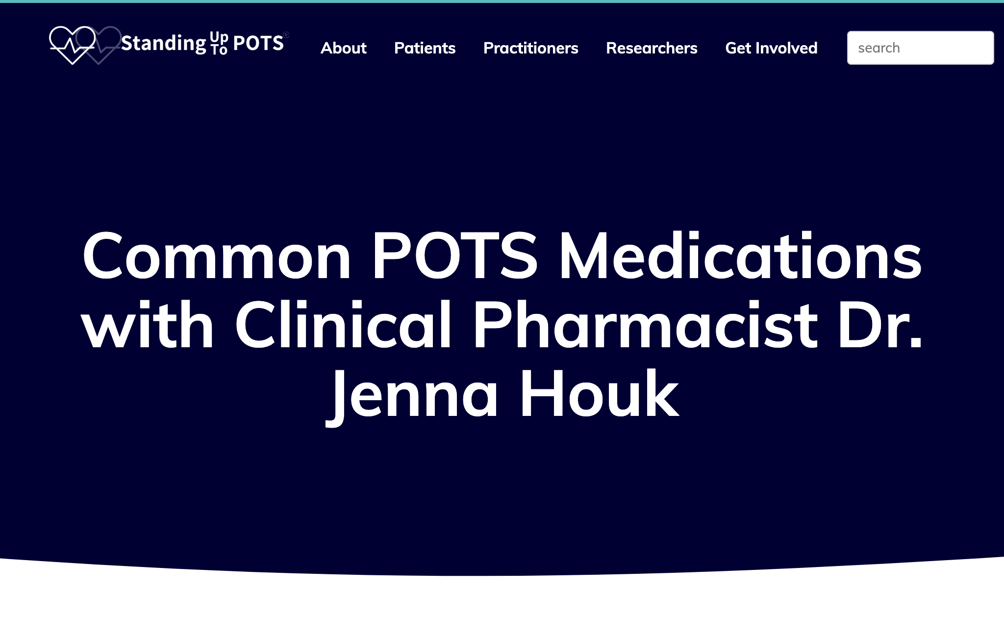 Common POTS Medications with Clinical Pharmacist Dr. Jenna Houk