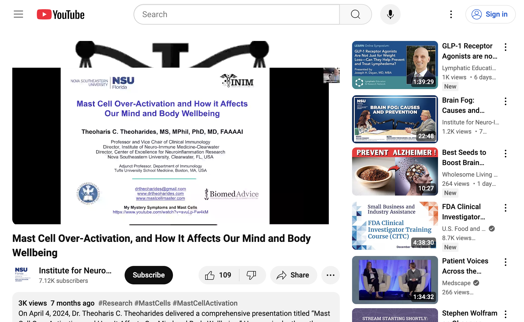 Mast Cell Over-Activation, and How It Affects Our Mind and Body Wellbeing