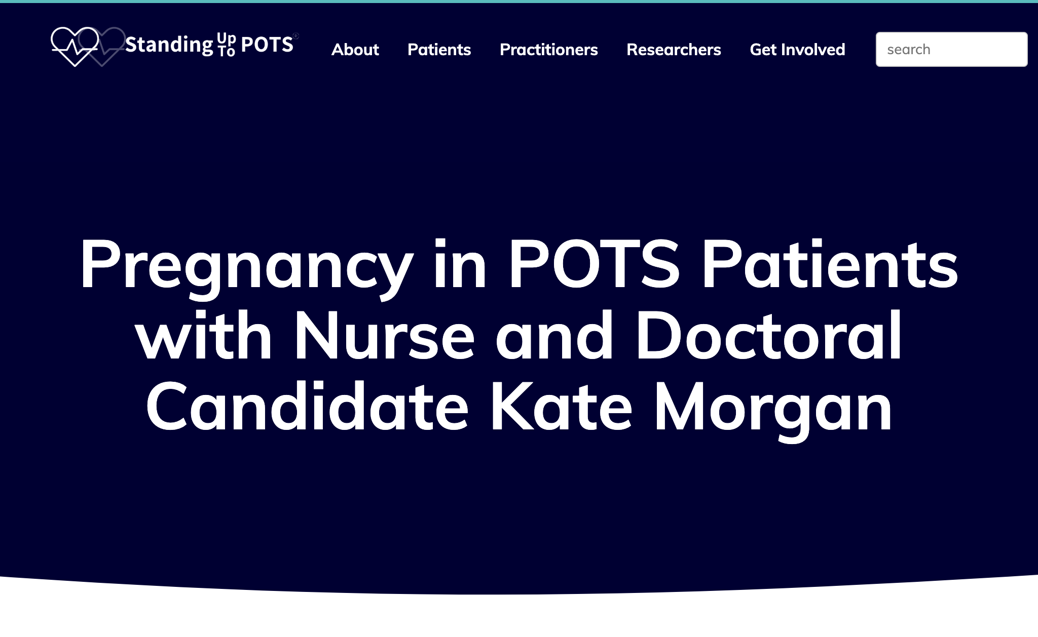 Pregnancy in POTS Patients with Nurse and Doctoral Candidate Kate Morgan