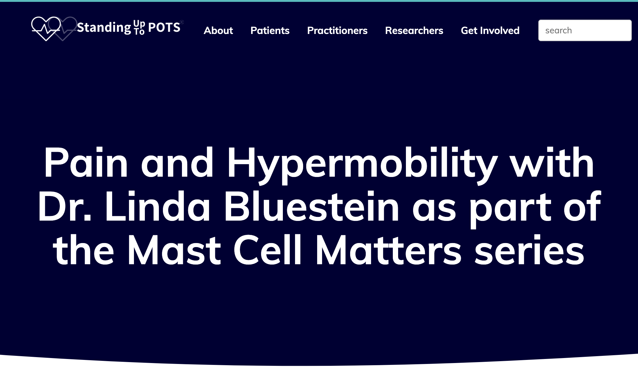 Pain and Hypermobility with Dr. Linda Bluestein as part of the Mast Cell Matters series