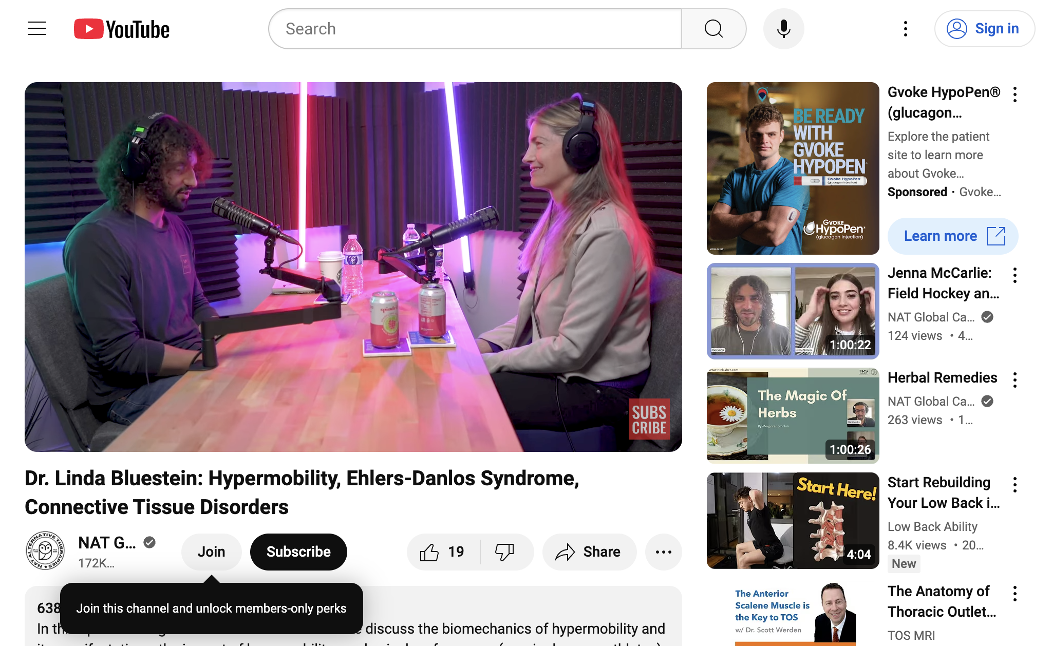 Dr. Linda Bluestein: Hypermobility, Ehlers-Danlos Syndrome, Connective Tissue Disorders