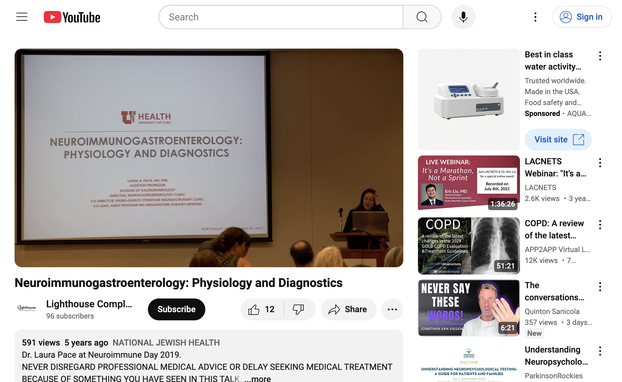 Neuroimmunogastroenterology: Physiology and Diagnostics