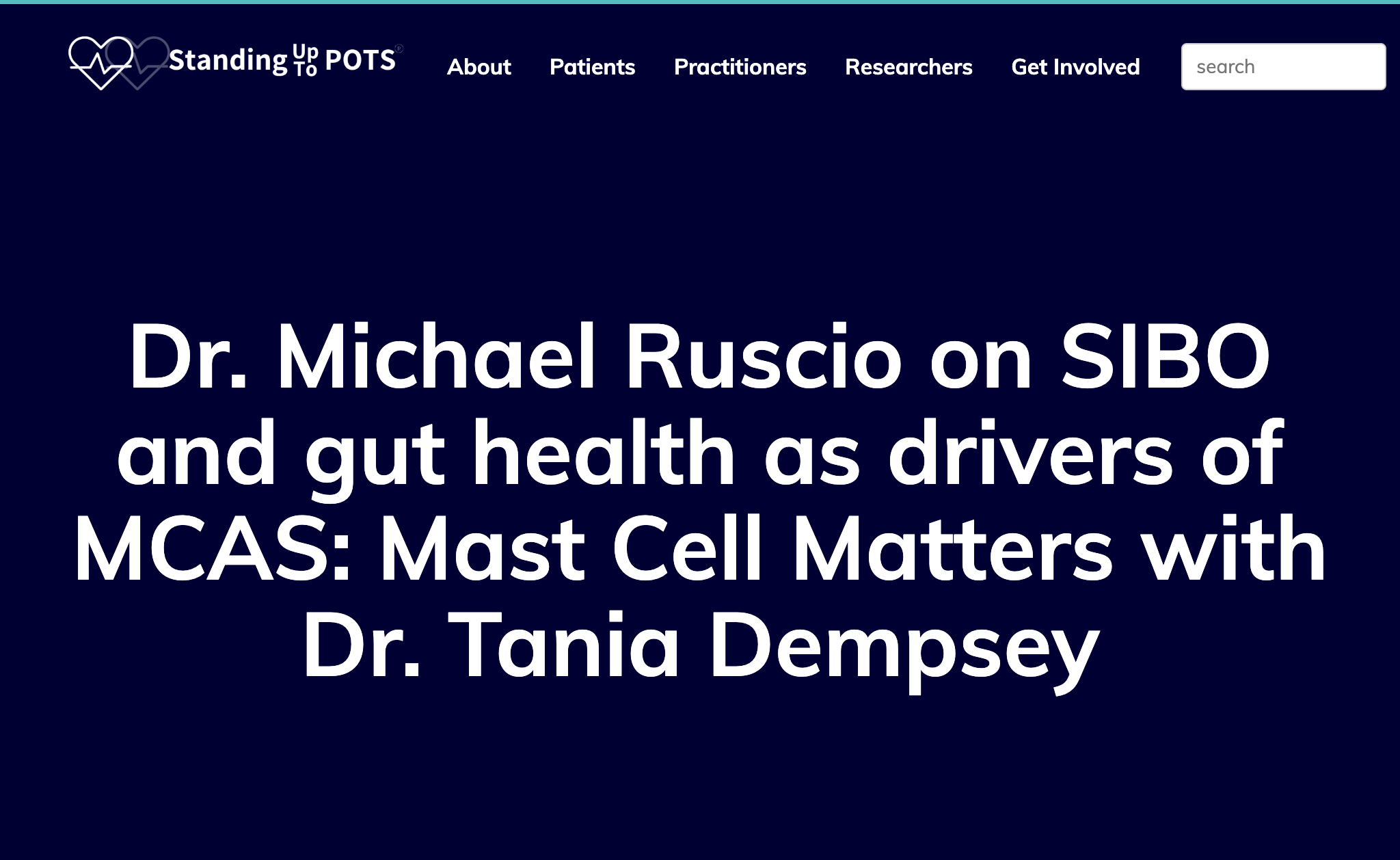 Dr. Michael Ruscio on SIBO and gut health as drivers of MCAS: Mast Cell Matters with Dr. Tania Dempsey