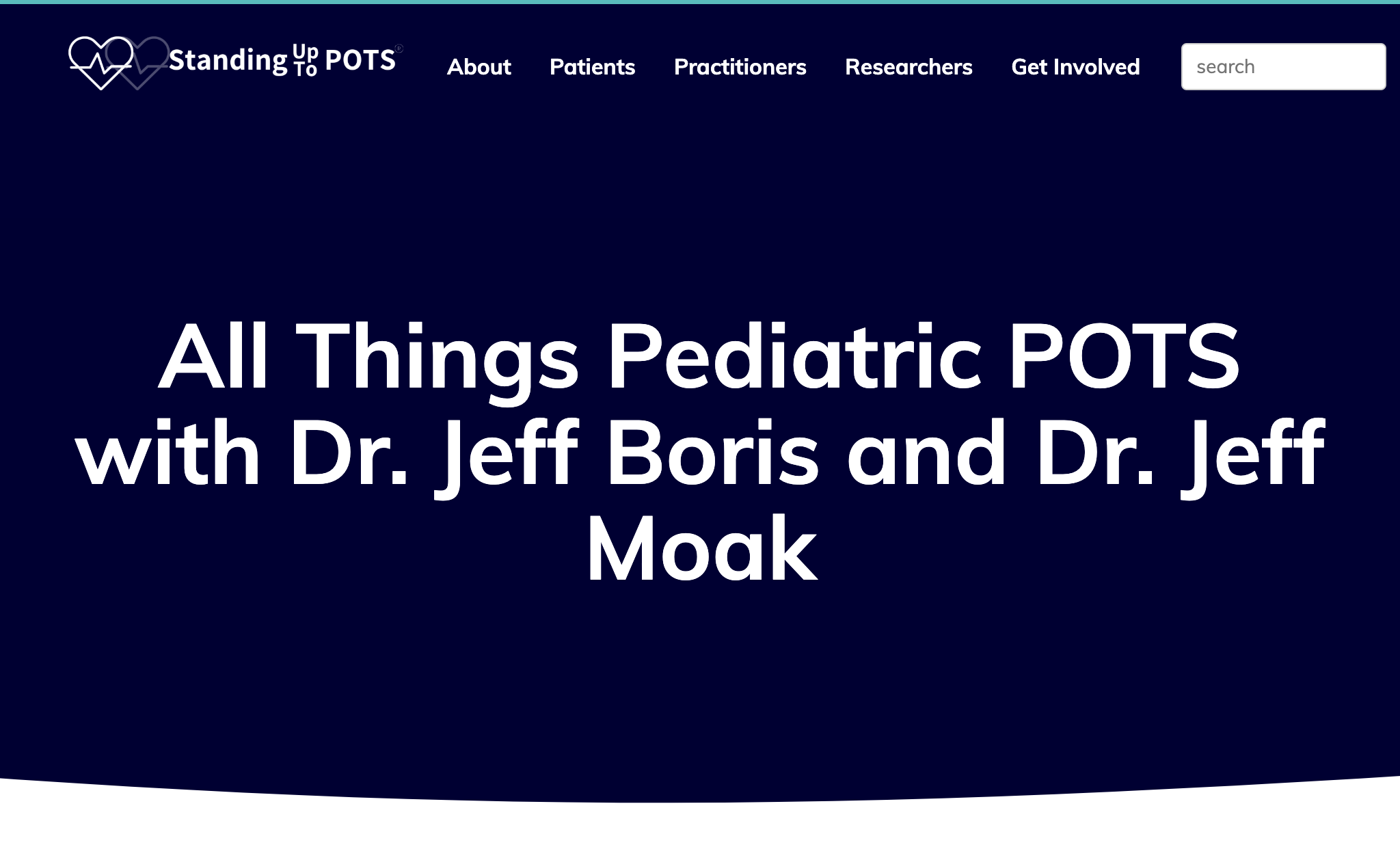 All Things Pediatric POTS with Dr. Jeff Boris and Dr. Jeff Moak