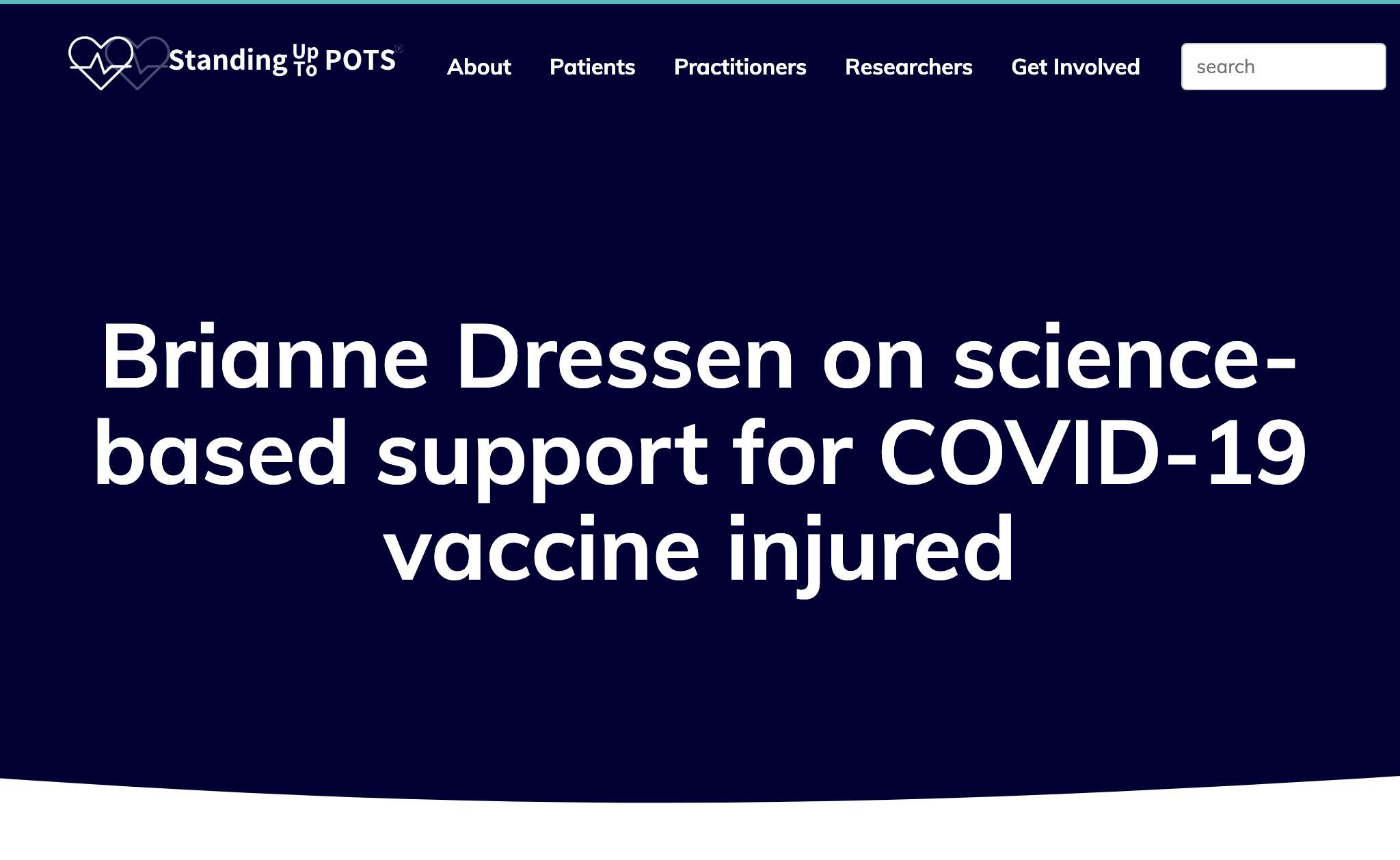 Brianne Dressen on science-based support for COVID-19 vaccine injured