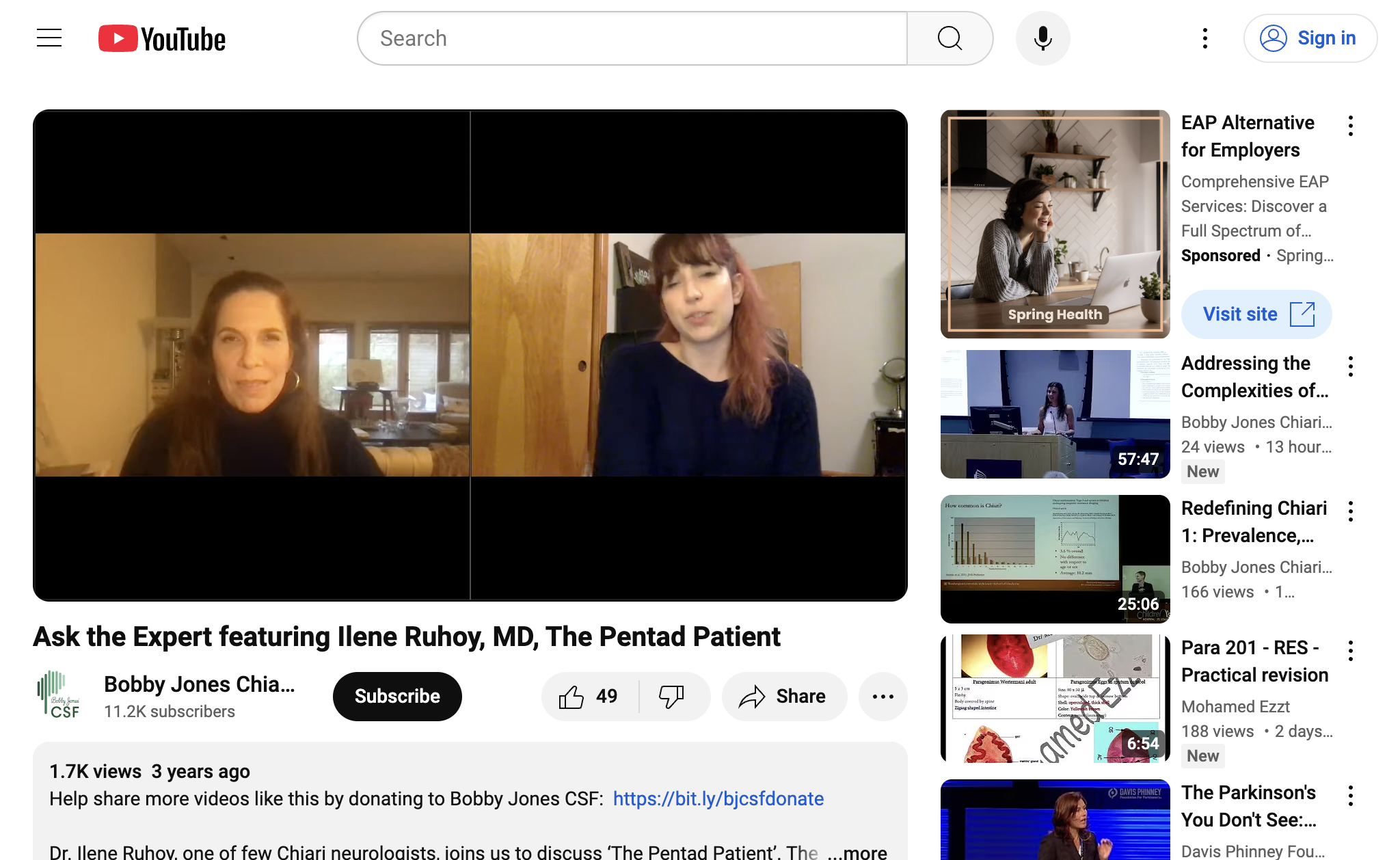 Ask the Expert featuring Ilene Ruhoy, MD, The Pentad Patient