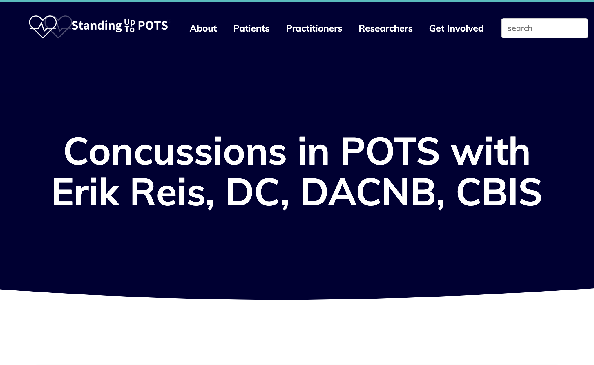 Concussions in POTS with Erik Reis, DC, DACNB, CBIS