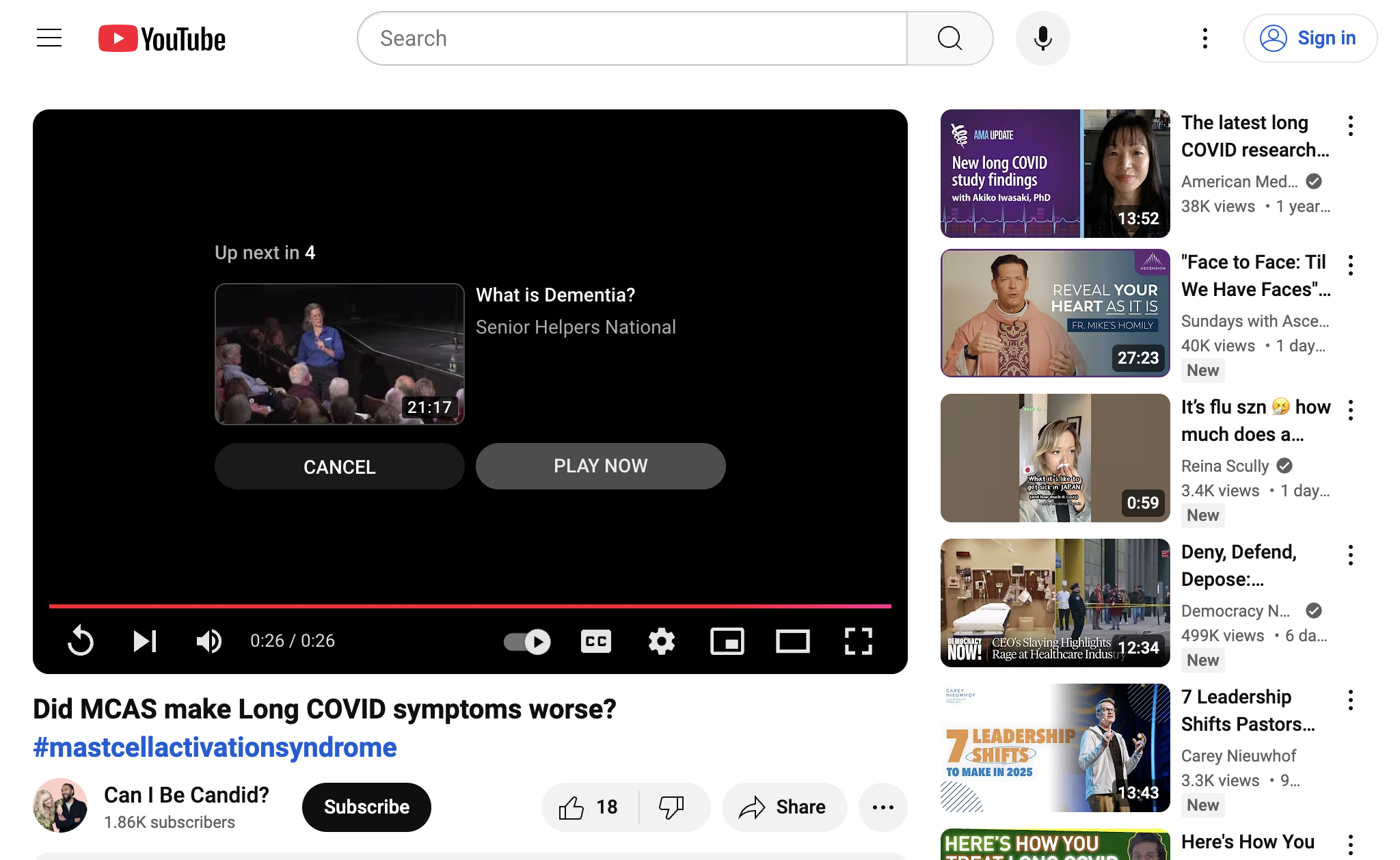 Did MCAS make Long COVID symptoms worse? #mastcellactivationsyndrome