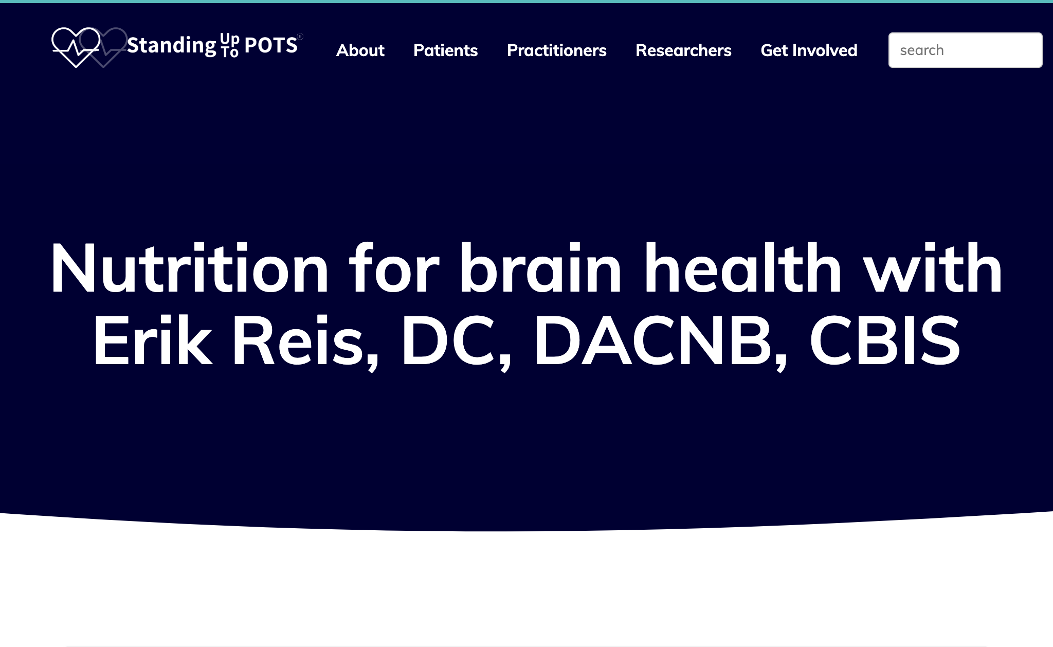 Nutrition for brain health with Erik Reis, DC, DACNB, CBIS
