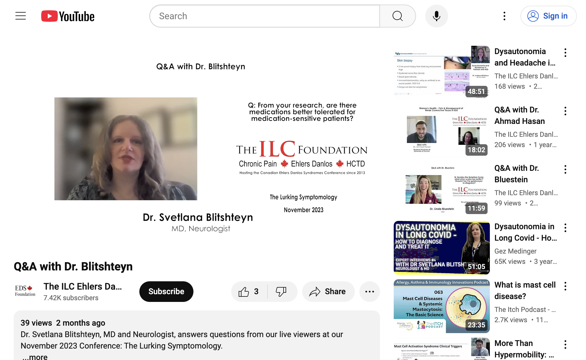 Q&A with Dr. Blitshteyn