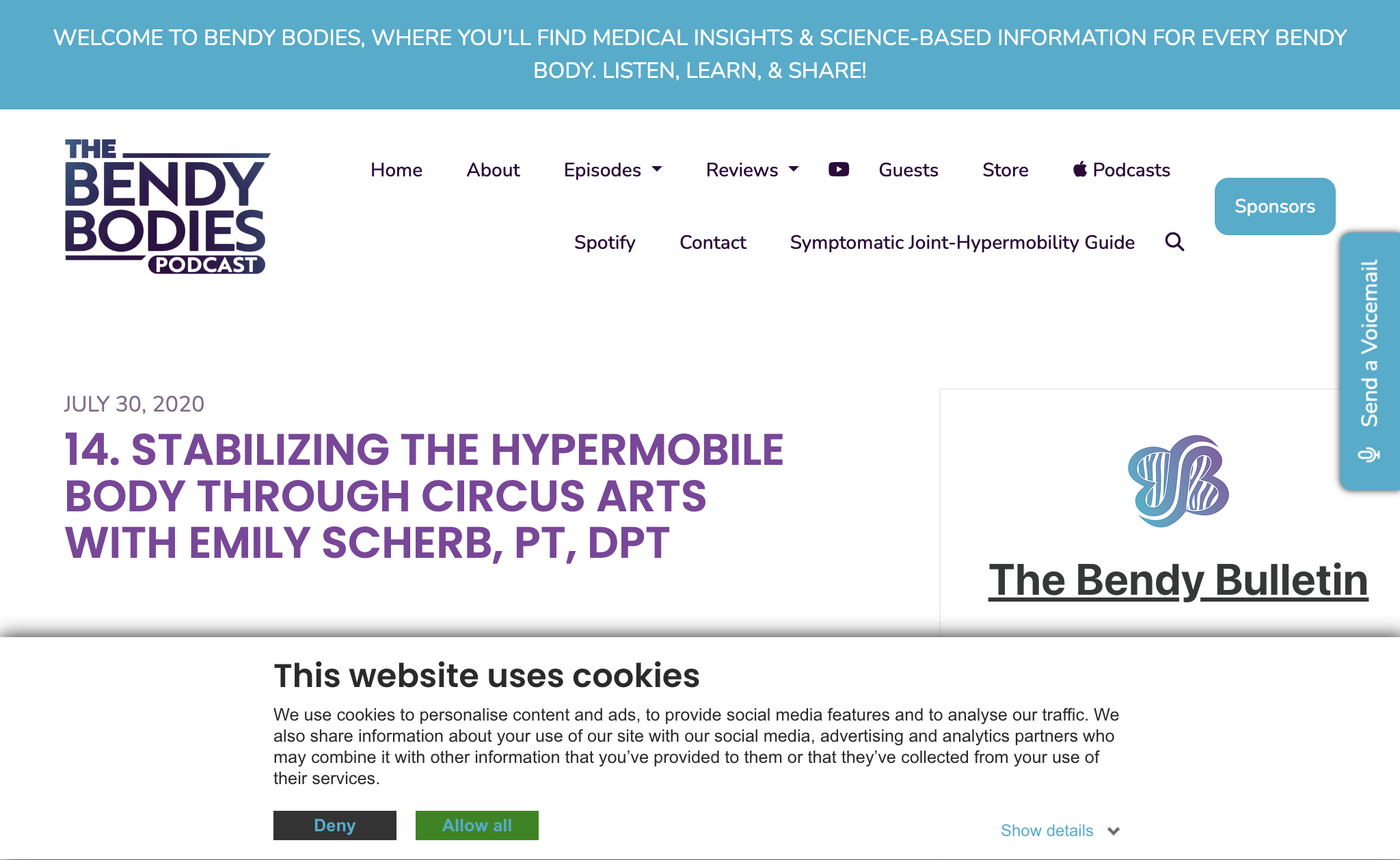 14. Stabilizing the Hypermobile Body through Circus Arts with Emily Scherb, PT, DPT