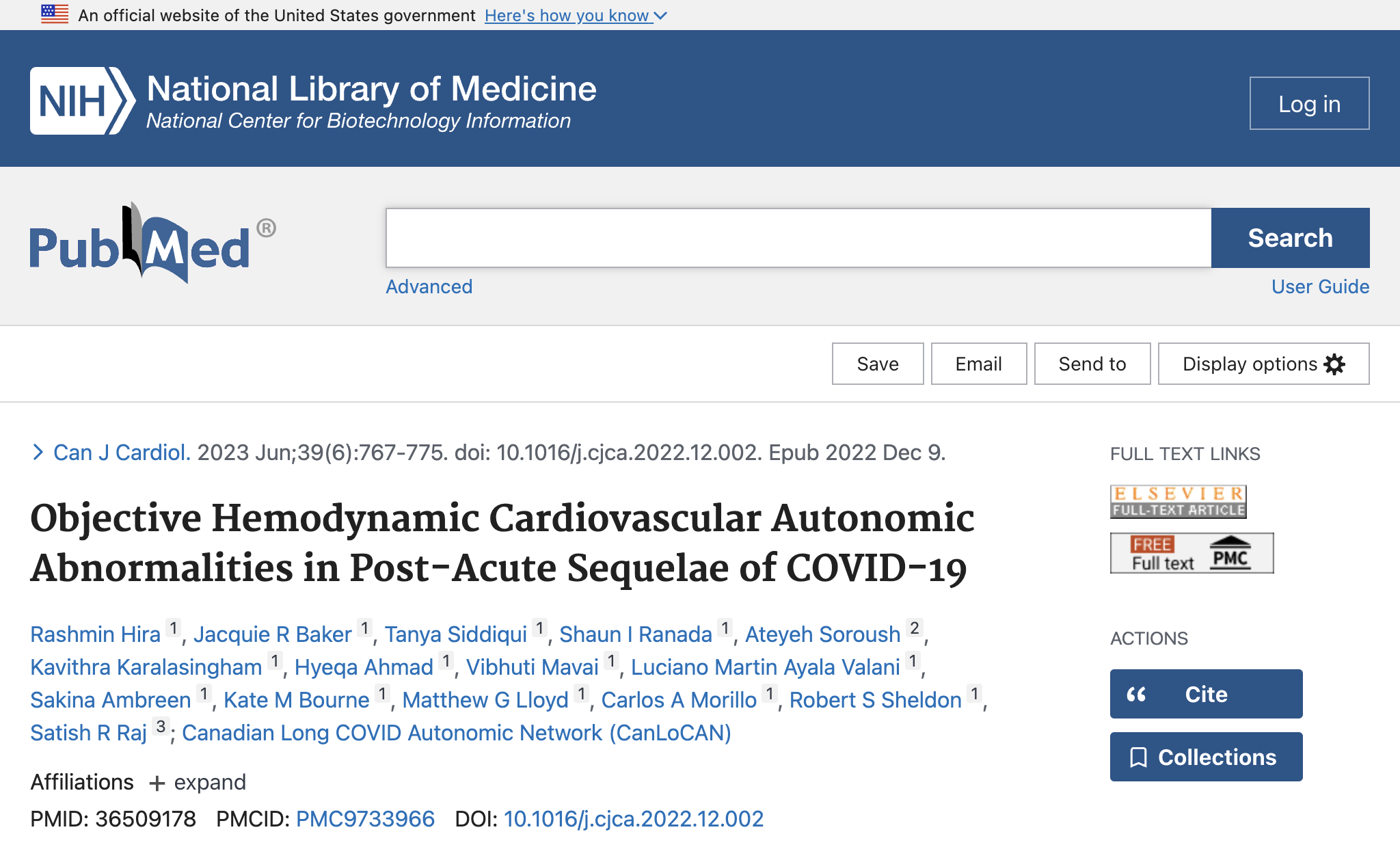 Objective Hemodynamic Cardiovascular Autonomic Abnormalities in Post-Acute Sequelae of COVID-19.