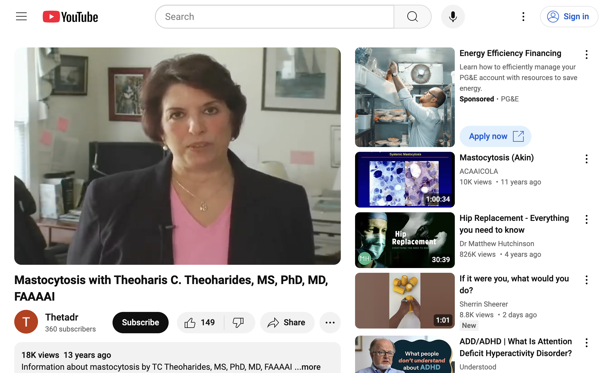 Mastocytosis with Theoharis C. Theoharides, MS, PhD, MD, FAAAAI