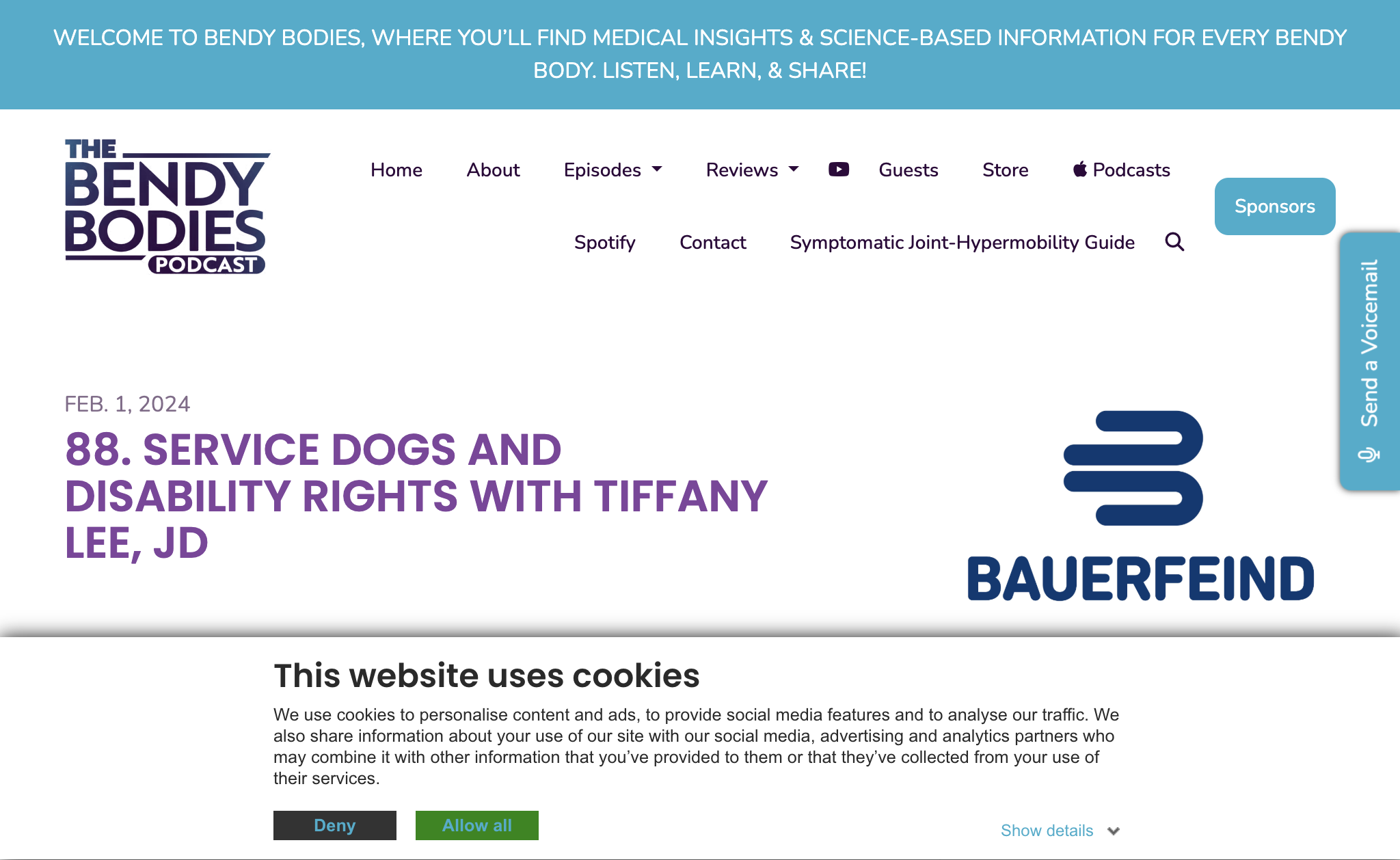 88. Service Dogs and Disability Rights with Tiffany Lee, JD