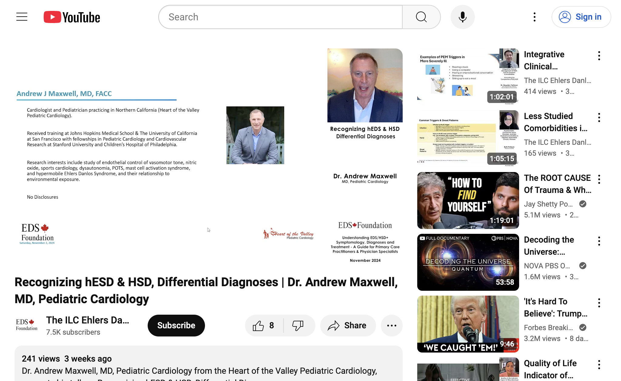 Recognizing hESD & HSD, Differential Diagnoses | Dr. Andrew Maxwell, MD, Pediatric Cardiology