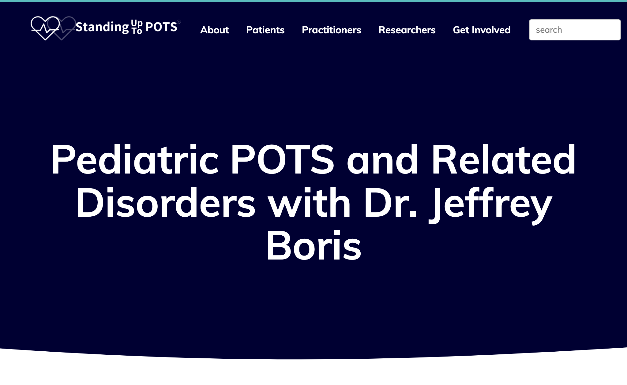 Pediatric POTS and Related Disorders with Dr. Jeffrey Boris