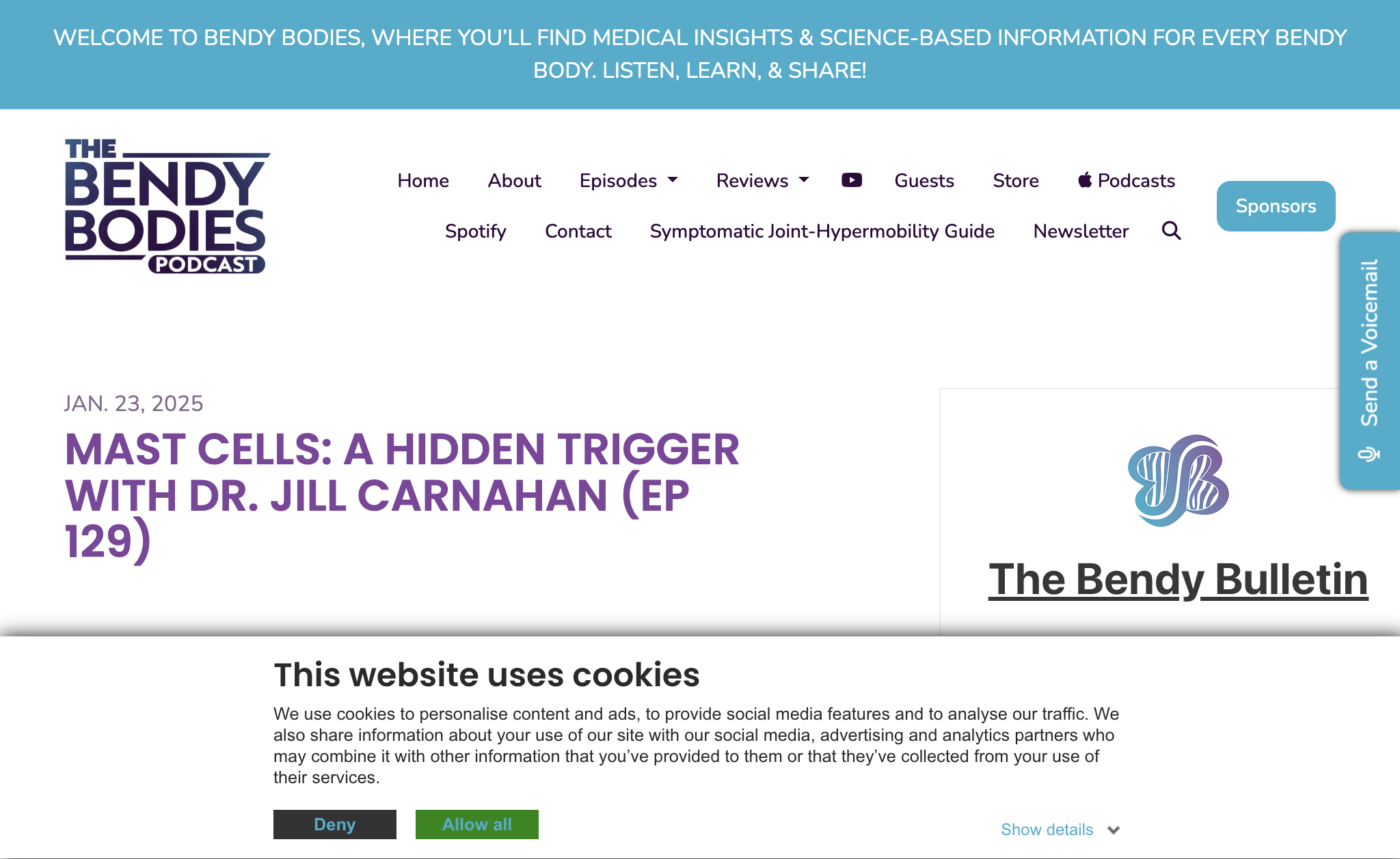 Mast Cells: A Hidden Trigger with Dr. Jill Carnahan (Ep 129)