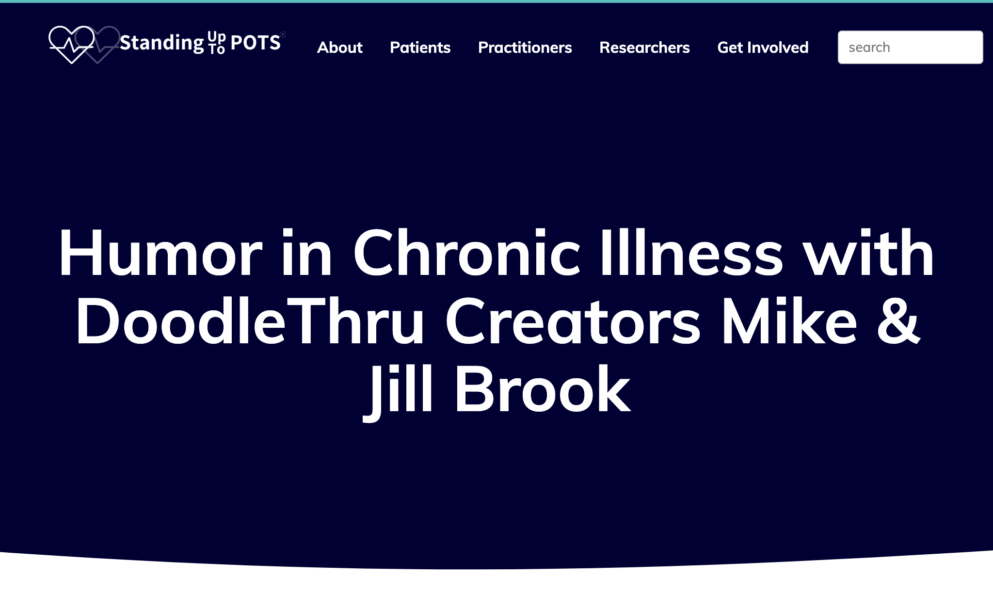 Humor in Chronic Illness with DoodleThru Creators Mike & Jill Brook