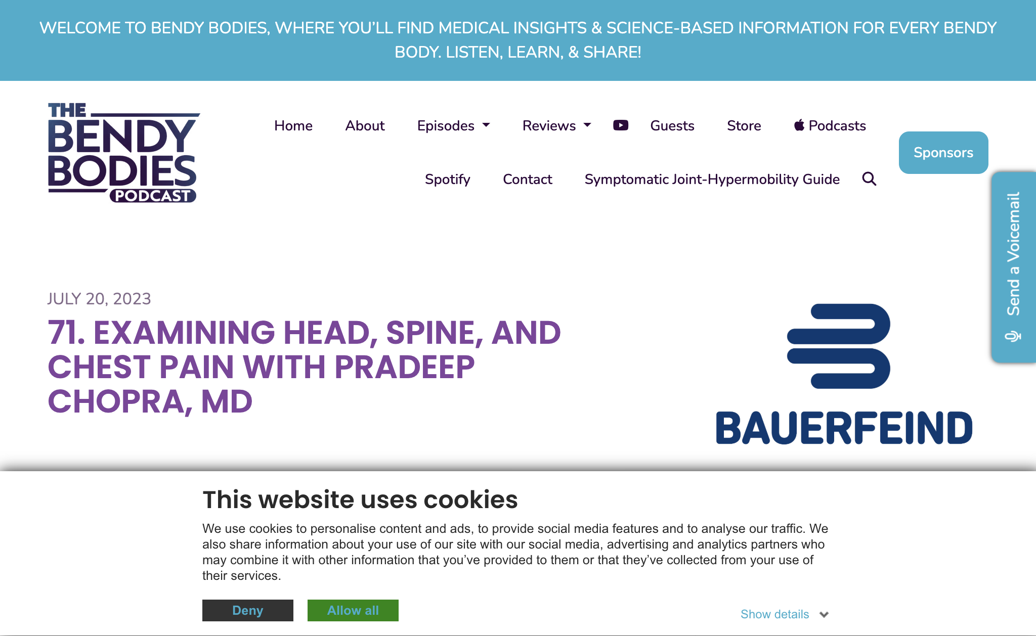 71. Examining Head, Spine, and Chest Pain with Pradeep Chopra, MD