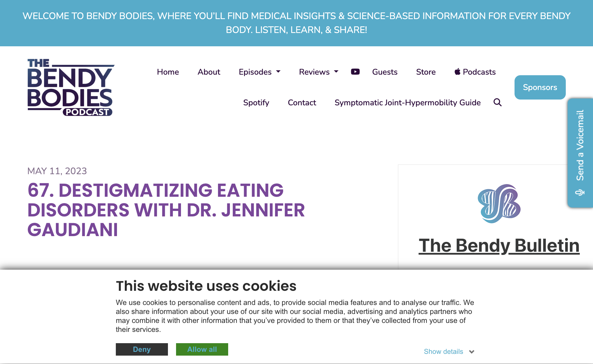 67. Destigmatizing Eating Disorders with Dr. Jennifer Gaudiani