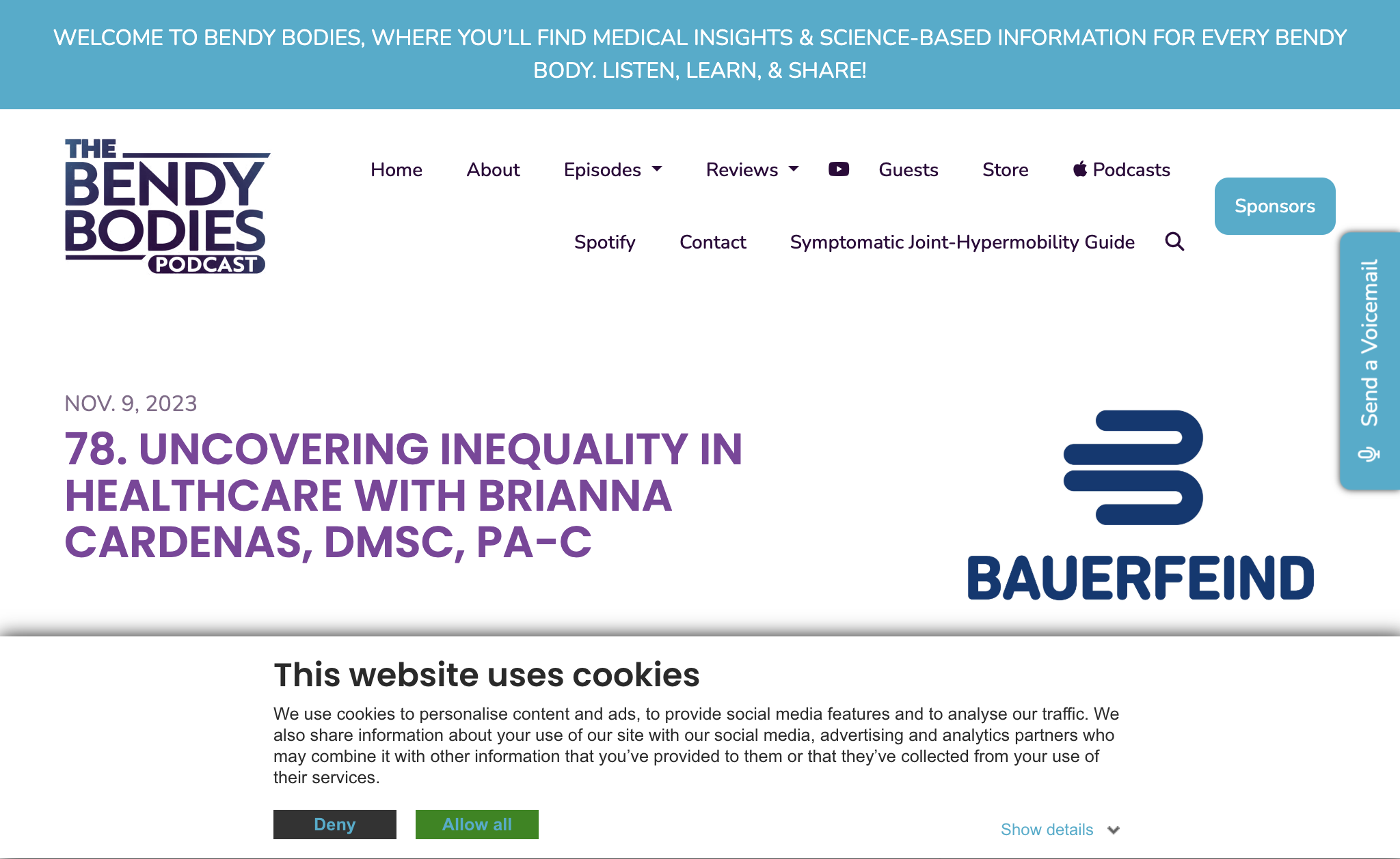 78. Uncovering Inequality in Healthcare with Brianna Cardenas, DMSC, PA-C