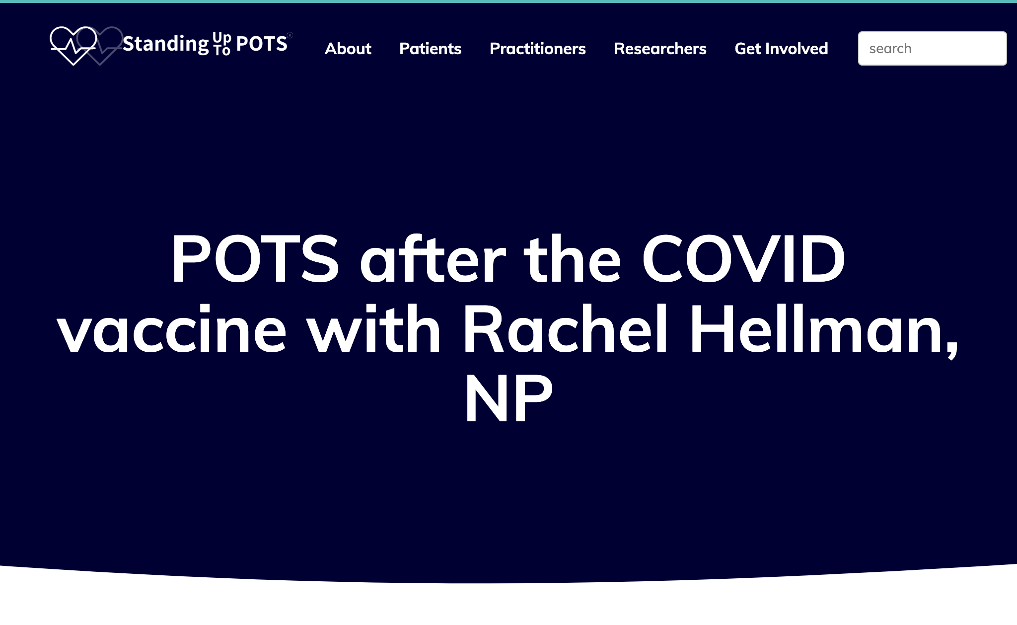 POTS after the COVID vaccine with Rachel Hellman, NP