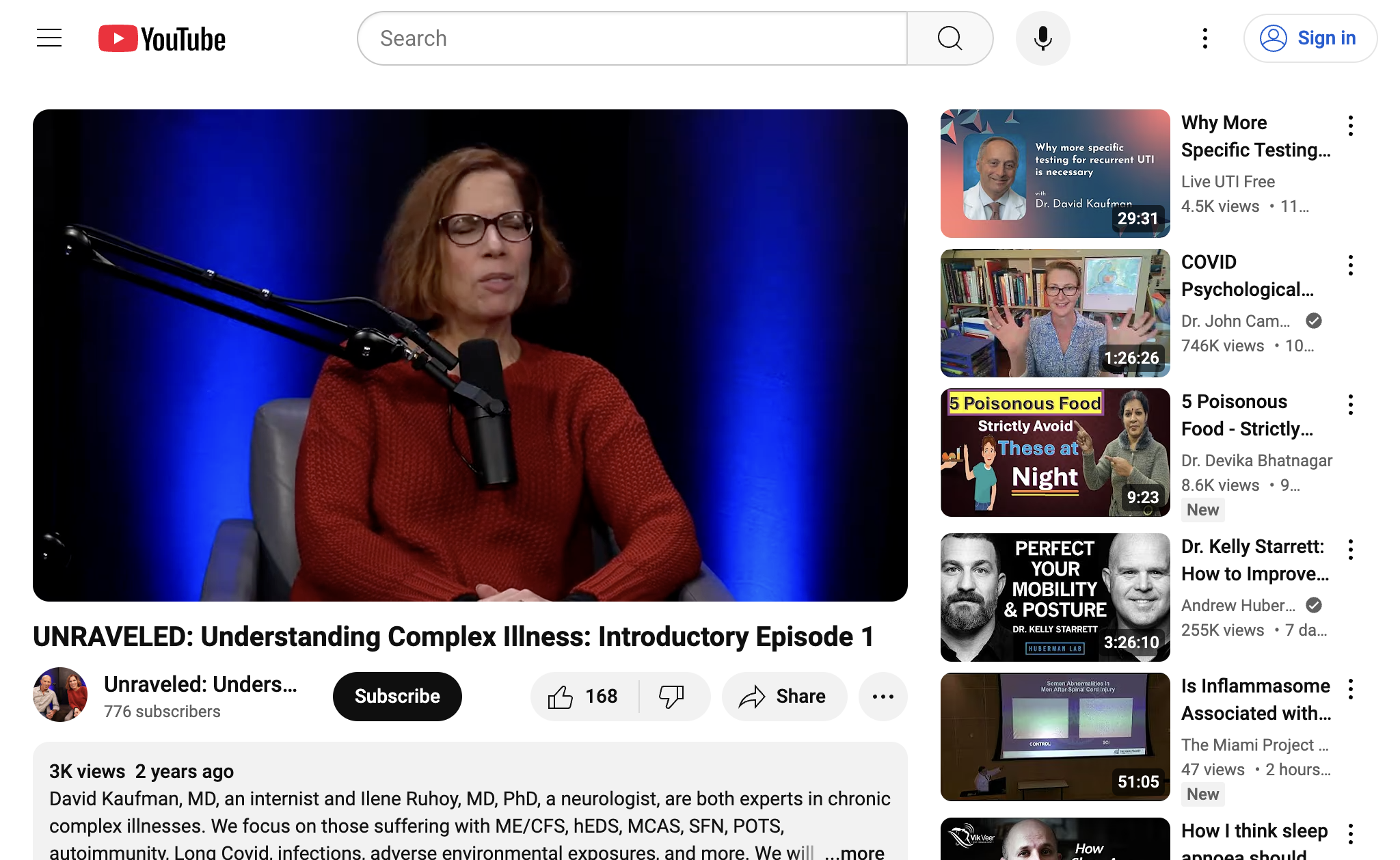 UNRAVELED: Understanding Complex Illness: Introductory Episode 1