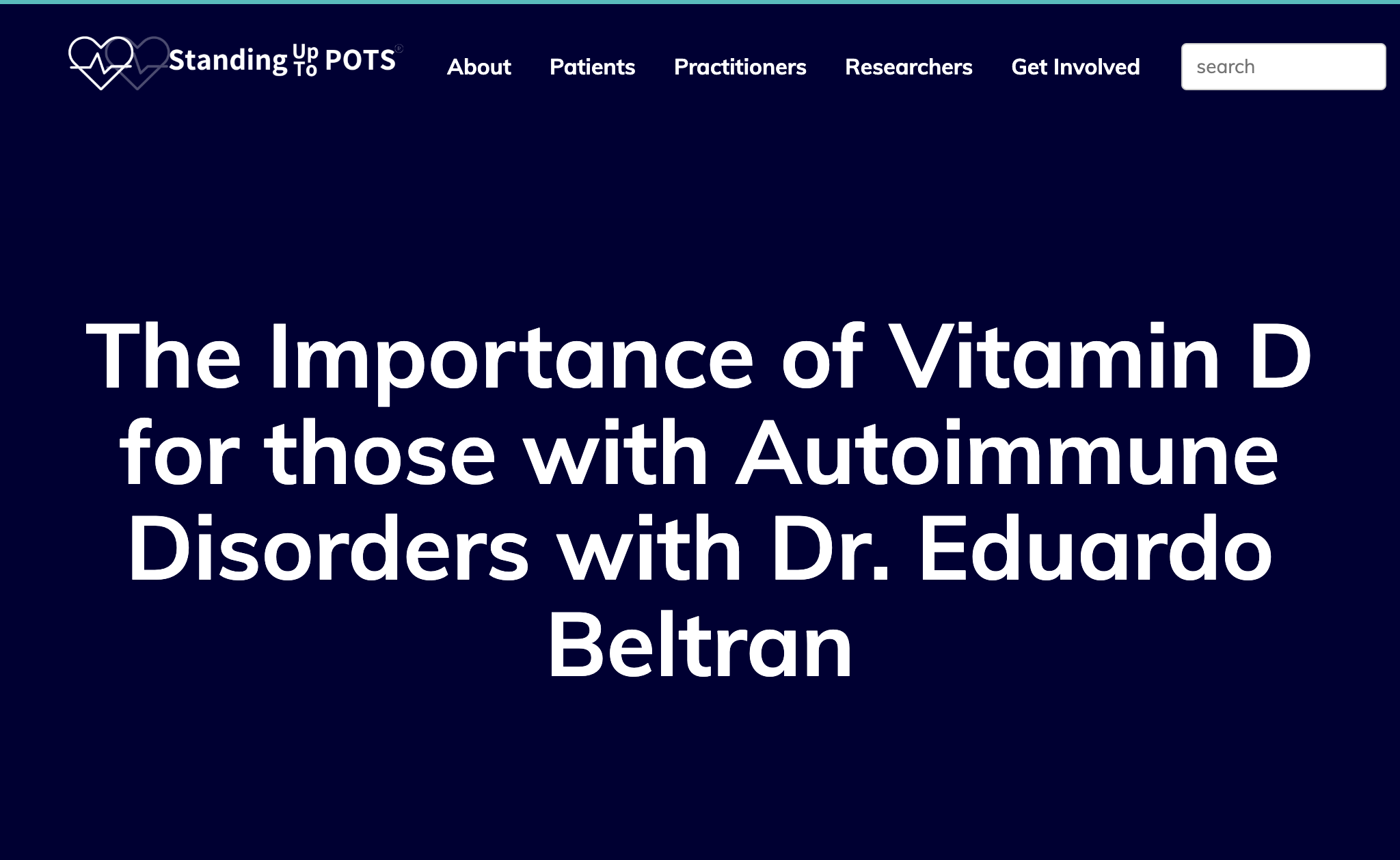 The Importance of Vitamin D for those with Autoimmune Disorders with Dr. Eduardo Beltran