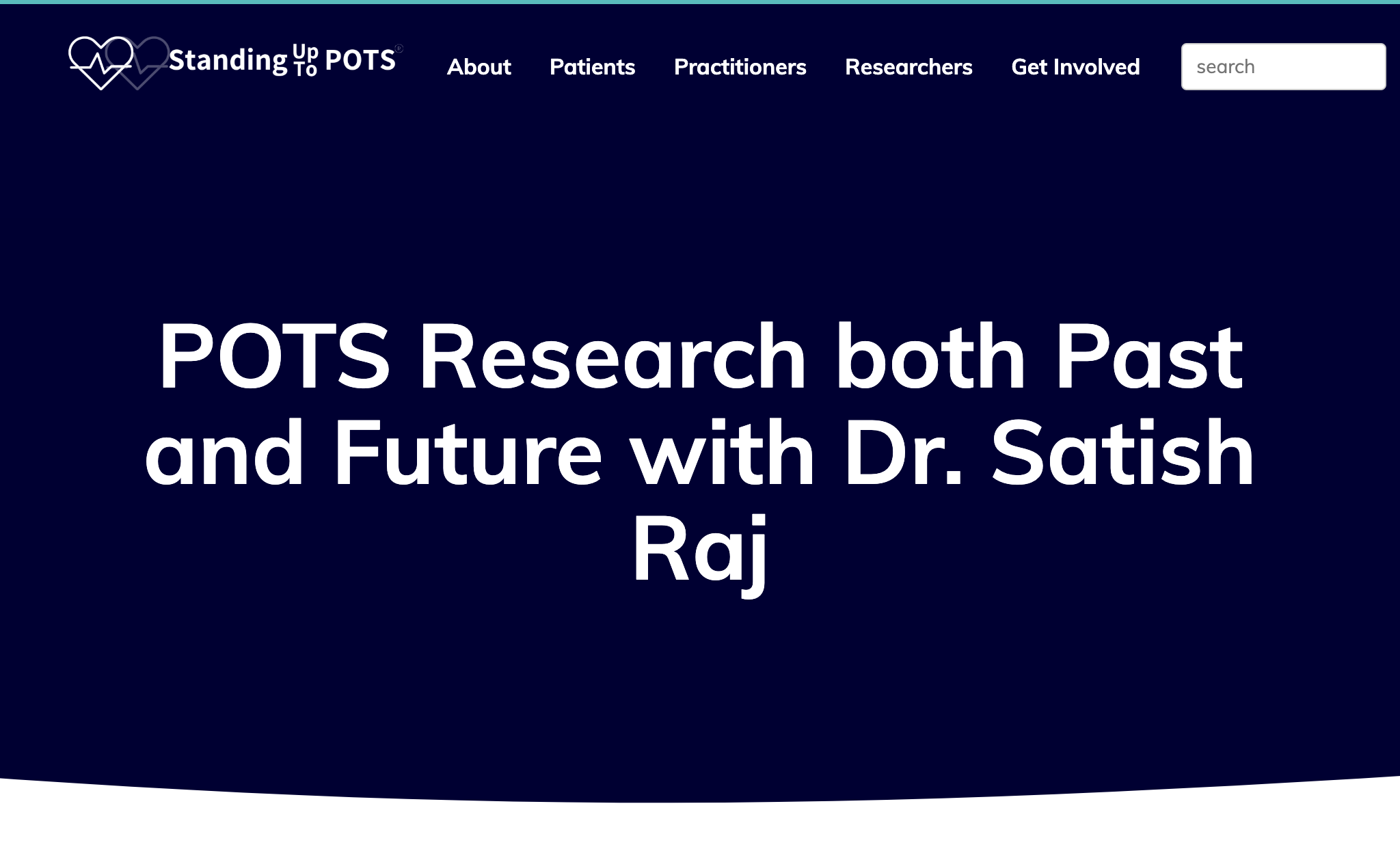 POTS Research both Past and Future with Dr. Satish Raj