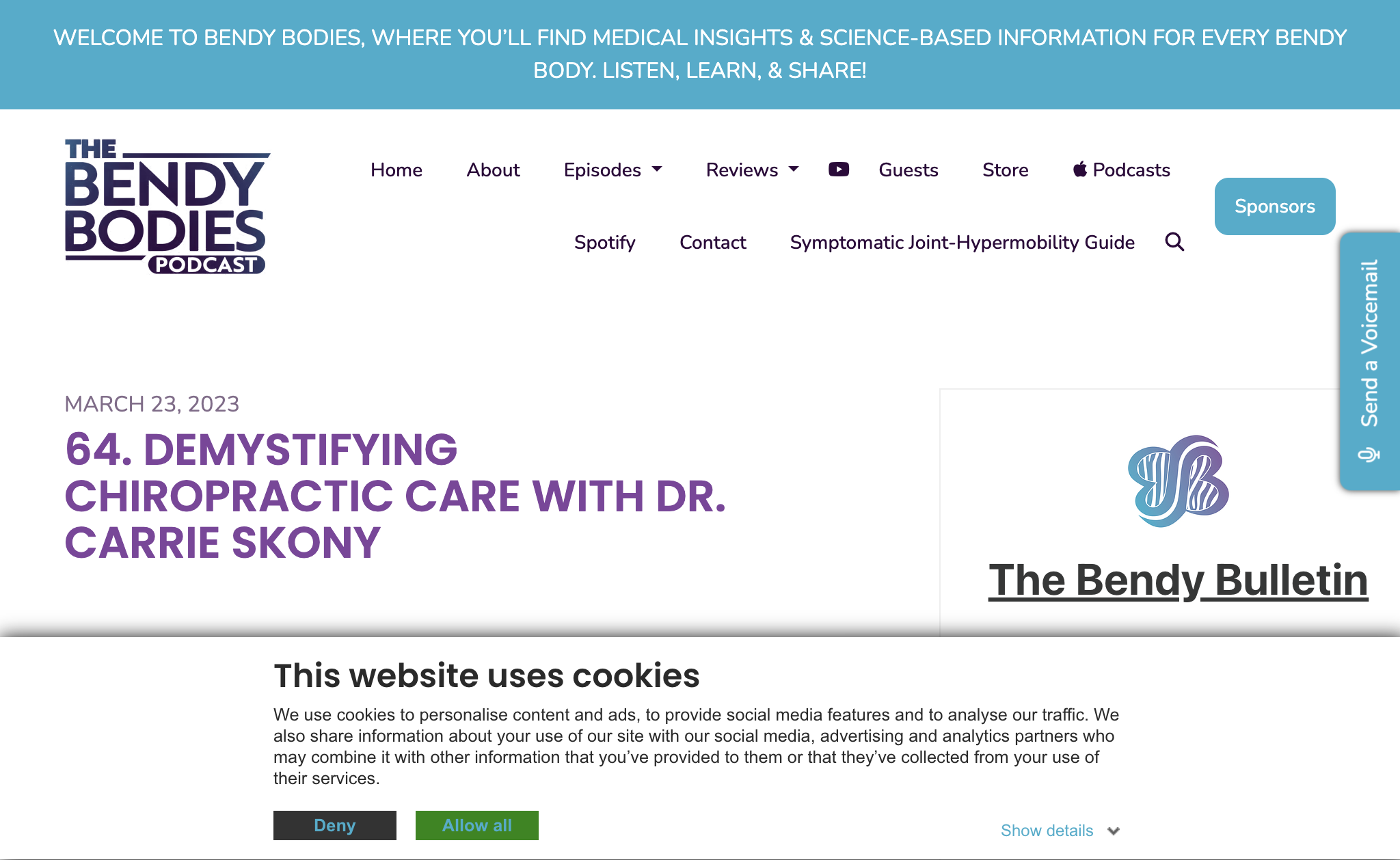 64. Demystifying Chiropractic Care with Dr. Carrie Skony